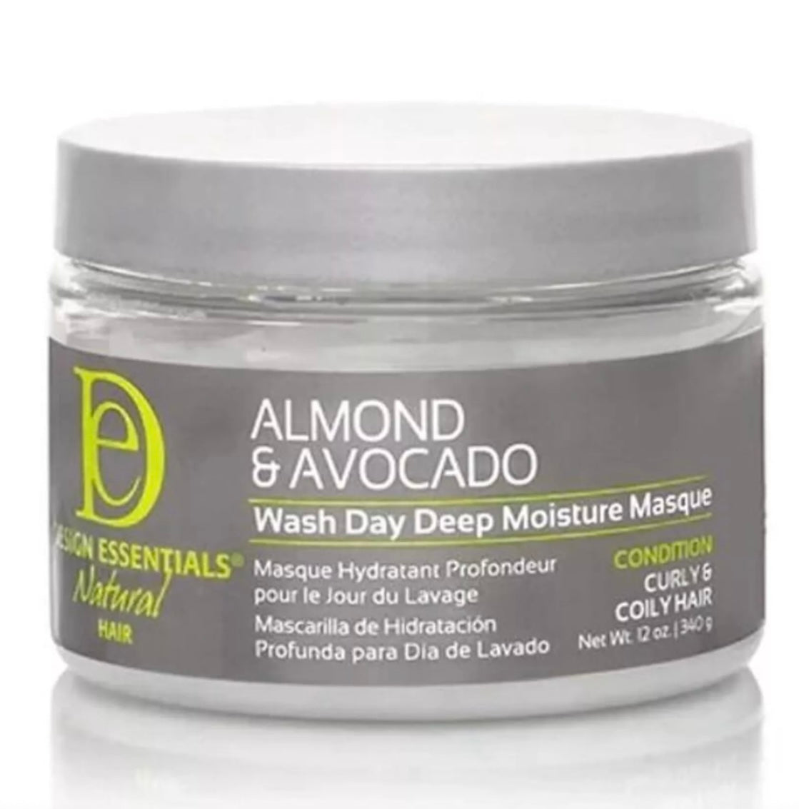 Design Essentials Almond Avocado Deep Moist Masque 12 oz