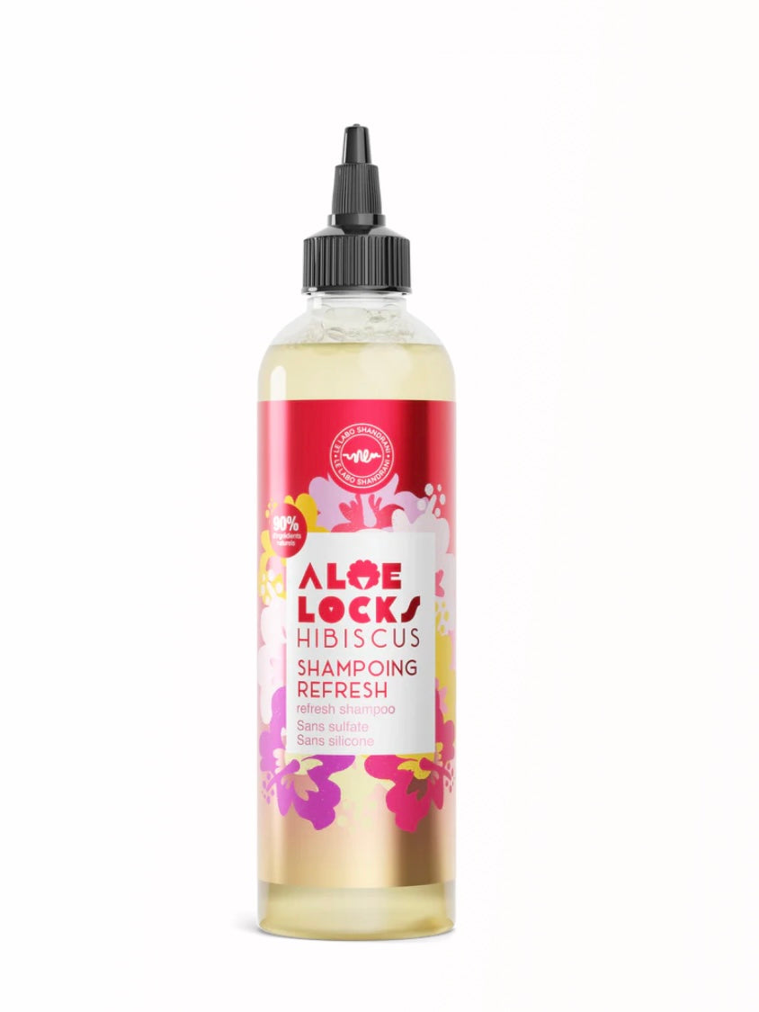 EASY POUSS -ALOE LOCKS Hibiscus Shampoing