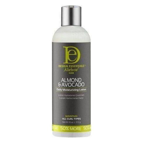 Lotion hydratante quotidienne Design Essentials à l'amande et à l'avocat 372g