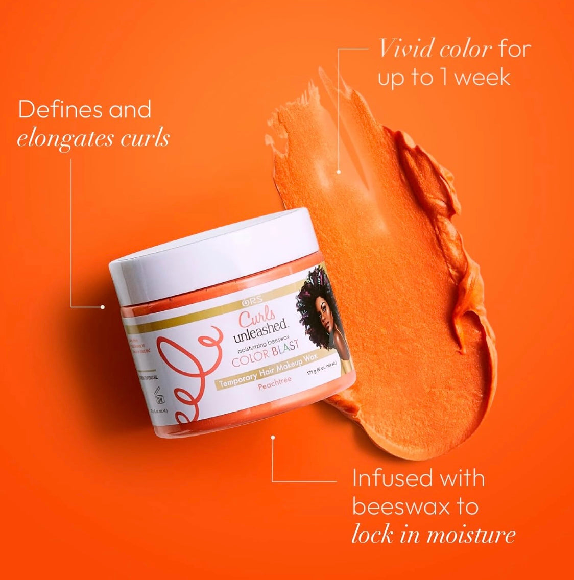 COLOR BLAST ORS Cire Colorante Temporaire Peachy Coral