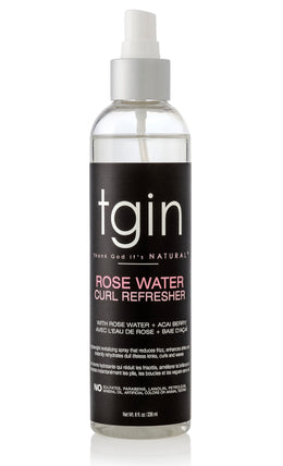TGIN -ROSE WATER Spray Rafraîchissant Boucles