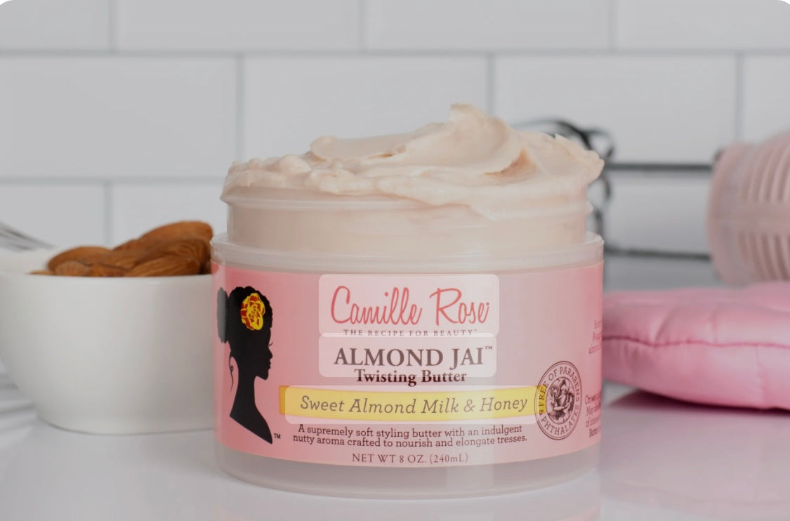 CAMILLE ROSE -Almond Jai Twisting Butter Crème coiffante et nourrissante