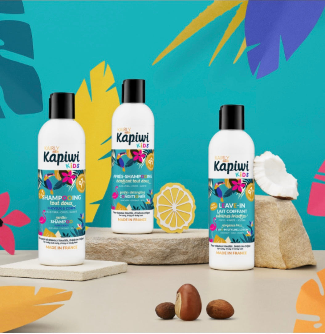 KAIRLY PARIS- KAPIWI - LEAVE IN - 500ml Coco ,Karité & Jojoba