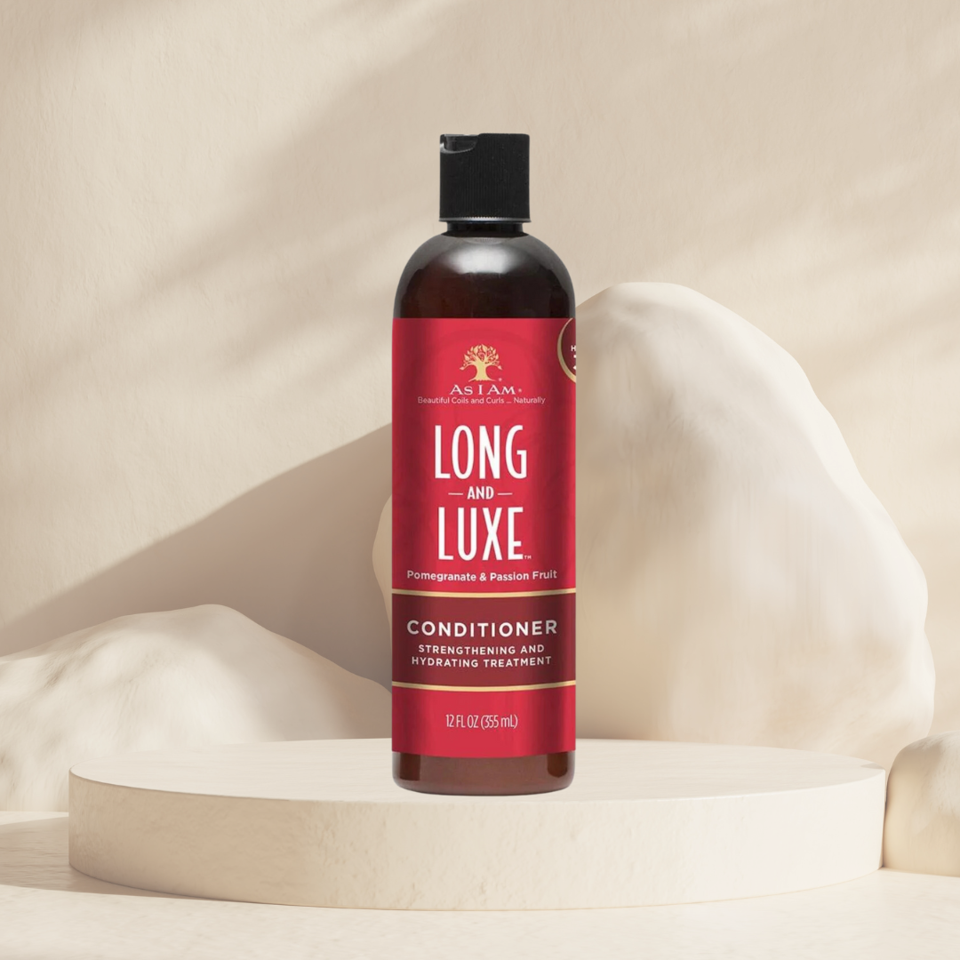 AS I AM -Après-Shampoing Long & Luxe - Pomegranate &. Passion fruit 355ML