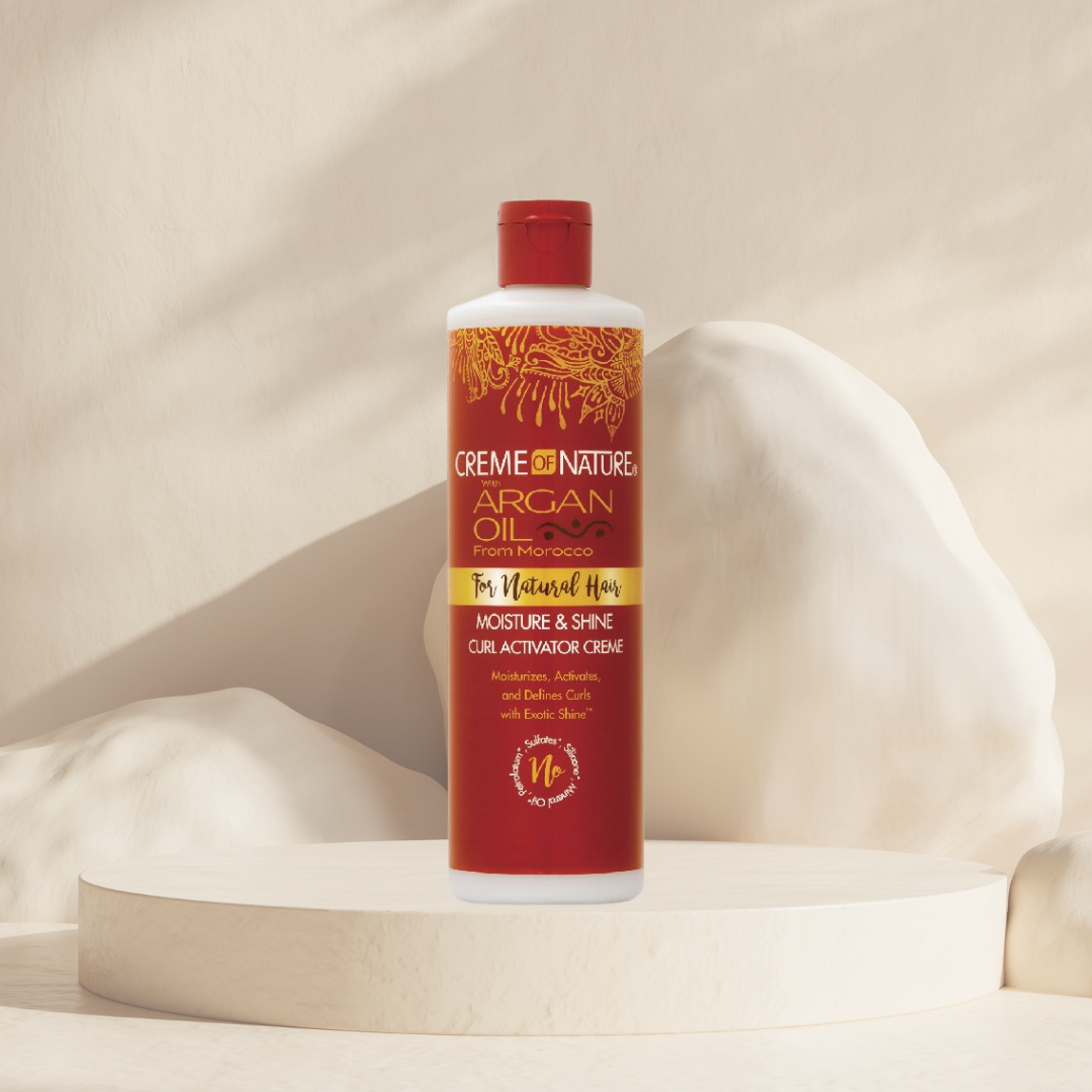 CRÉME OF NATURE -Crème Activatrice de Boucles Argan Oil -