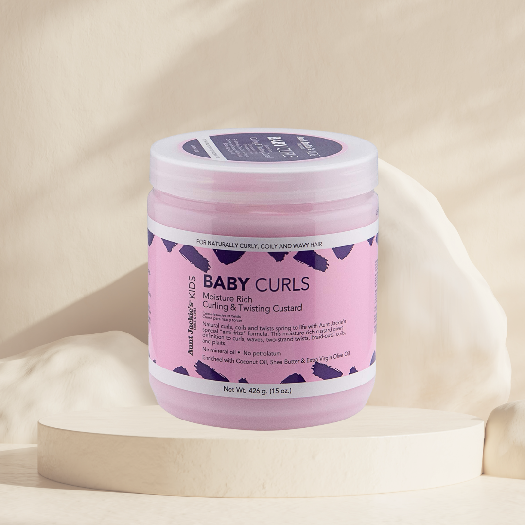 AUNT JACKIÉ’S-Crème Définissante pour Enfants "Baby Curls" - Coco, Karité &Olive extra vierge