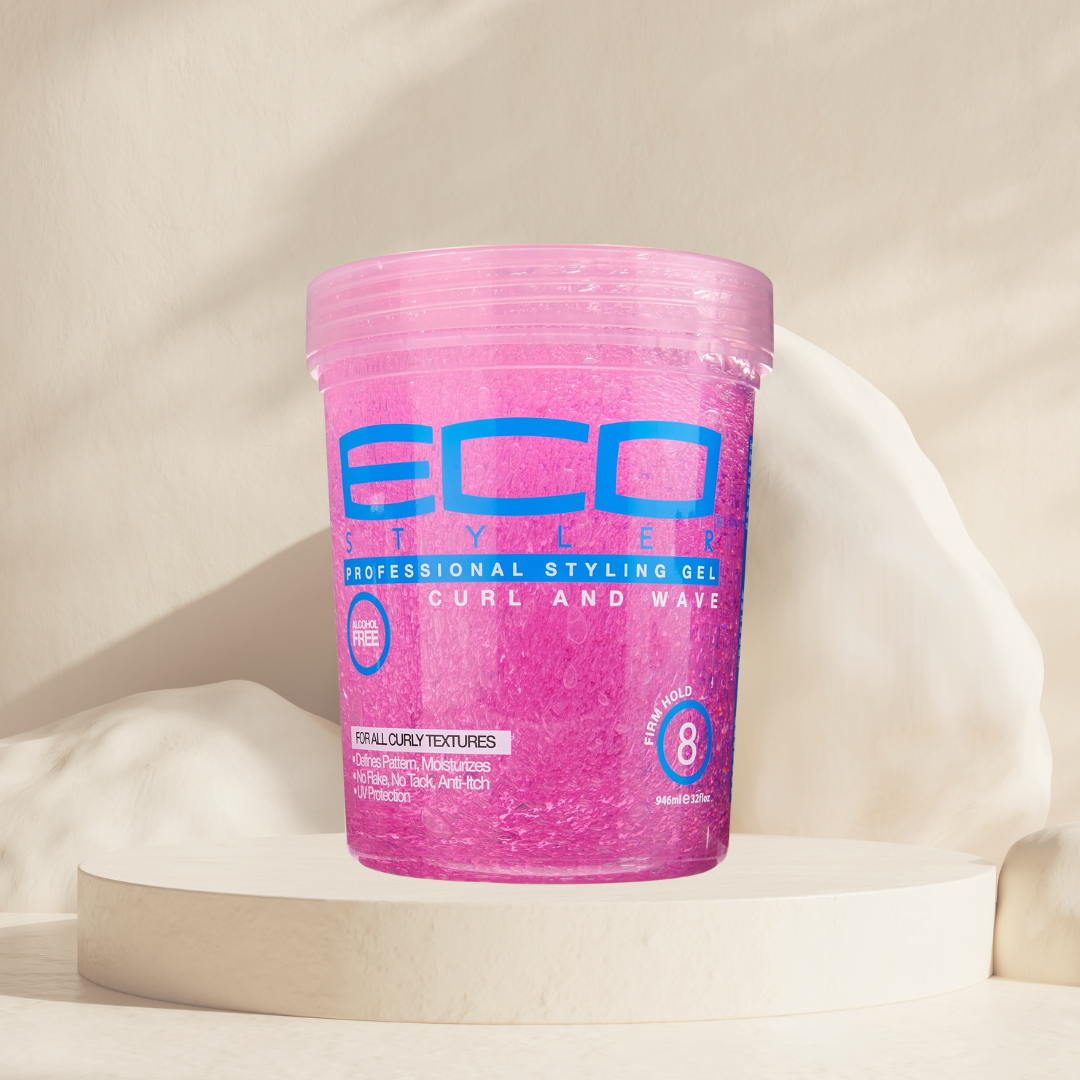 ÉCO STYLE Gel Curl & Wave Alcool Free,UV protection 946ML