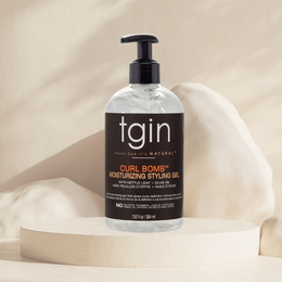 TGIN-Gel Coiffant Hydratant Curl Bomb Feuille d’Ortie & Huile d’Olive  384 ML