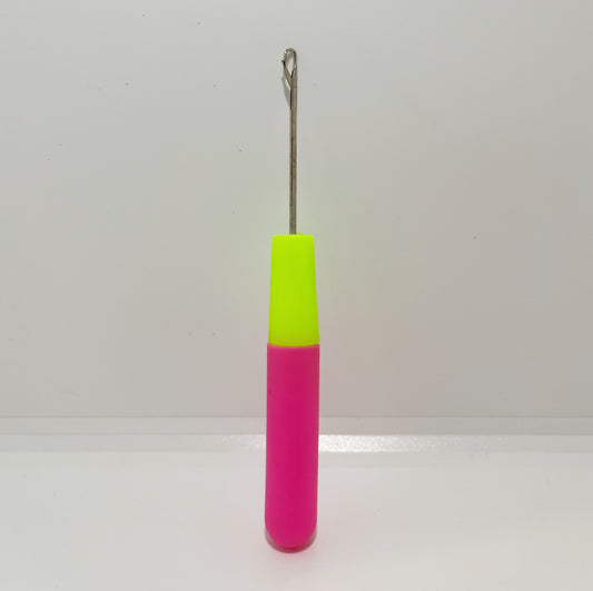 Crochet locks vert et rose