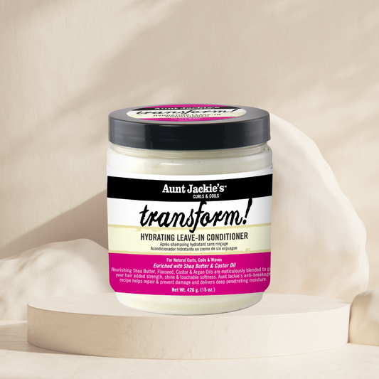 AUNT JACKIÉ’S-Leave-In Conditioner Hydratant Transform - Beurre de Karité &Ricîn 426g