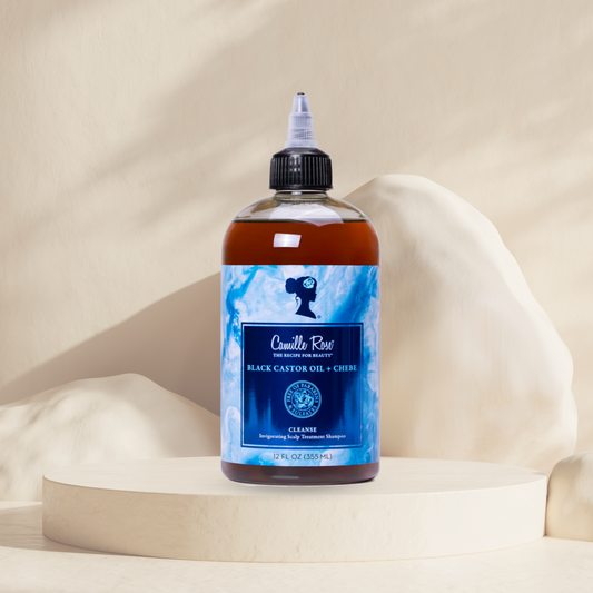 CAMILLE  ROSE Black Castor Oil & Chebe - Shampoing activateur pousse