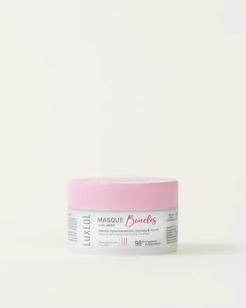 LUXÉOL-Masque Boucles Démêle instantanément, hydrate & nourrit 98% D’ingrédients d’origine naturelle 
Boucles hydratées et nourries
Boucles plus douces
Boucles gainées  100/100 note Yuka 🥕200ML Luxeol