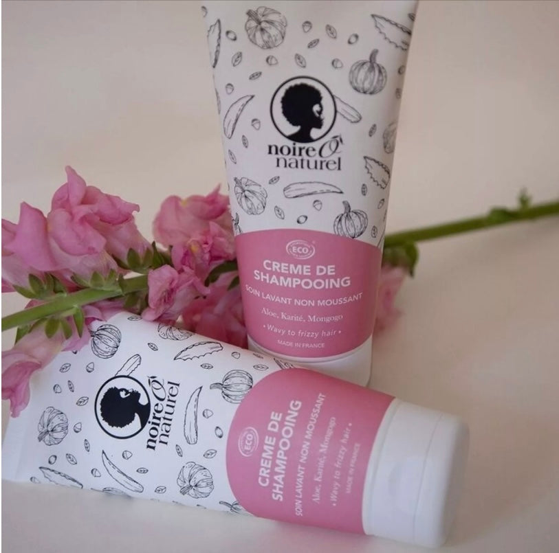 Soin Lavant BIO Non Moussant Co Wash No Poo CRÈME DE SHAMPOOING - Noire Ô naturel