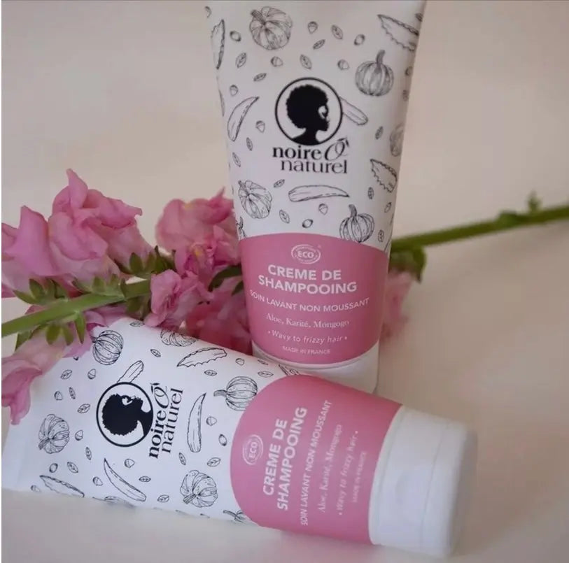 NOIR Ô NATUREL -Soin Lavant BIO Non Moussant Co Wash No Poo CRÈME DE SHAMPOOING 79/100 Note Yuka🥕 Noire ô naturel