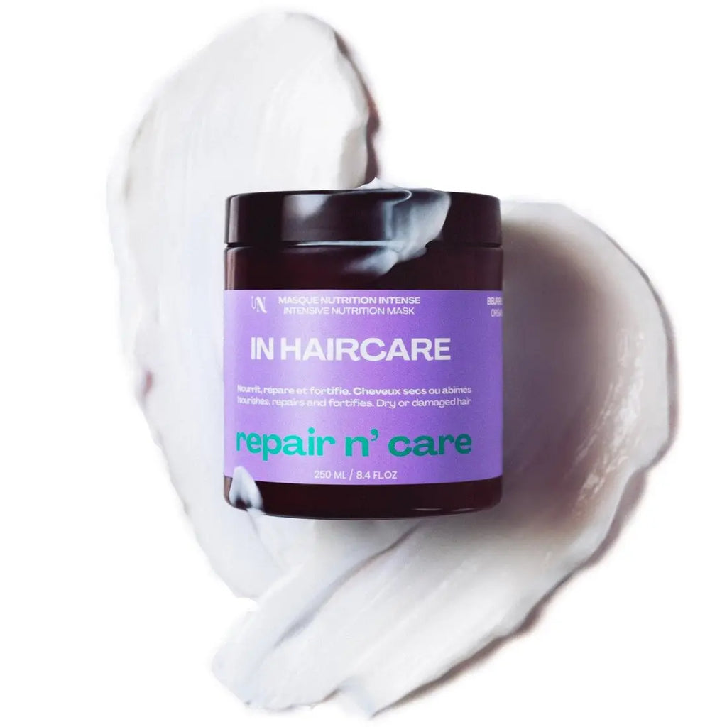 INHAIRCARE -Masque intense : Repair n' Care hydrate, nourrit et fortifie en profondeur - 250ML INHAIRCARE