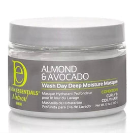 DESiGN ESSENTIALS -Almond &Avocado  Masque hydratation profond 12 oz