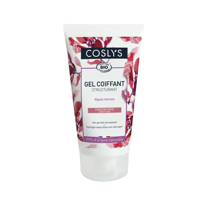 COSLYS -Gel coiffant structurant
AUX ALGUES MARINES
Fixation forte, longue tenue
Tenue, brillance et douceur
Vegan 79/100 Note Yuka 🥕150ml COSLYS