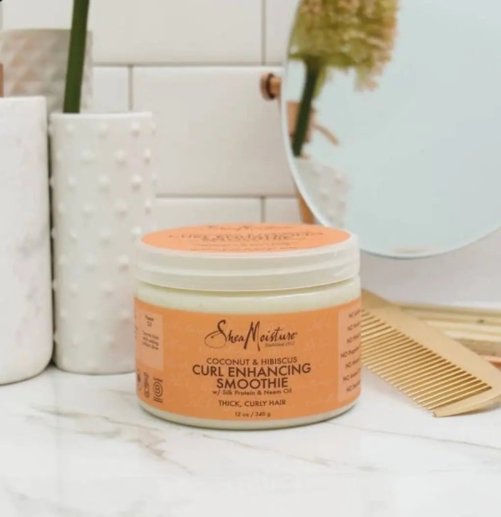 SHEA  MOISTURE -Curl Smoothie Coconut Hibiscus Shea Moisture