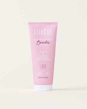 LUXÉOL-SHAMPOOING Boucles-Nourrit &Sublime les boucles 95% d’ingrédients d’origine naturelle 0%sulfates ,silicone Spécialement formulé pour type de cheveux 2C à  3C -93/100 Note Yuka 🥕200ML