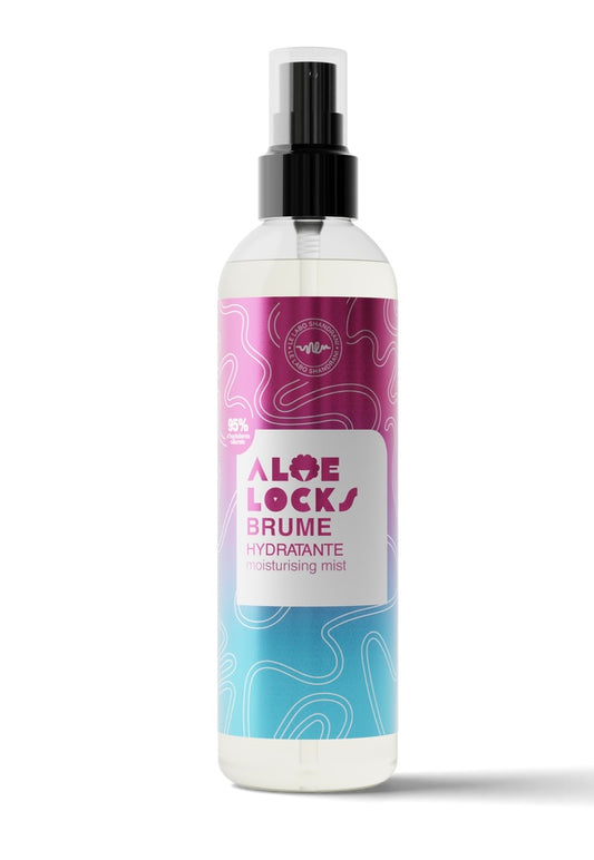 Aloe Locks feuchtigkeitsspendender und erfrischender Nebel – Easy Pouss