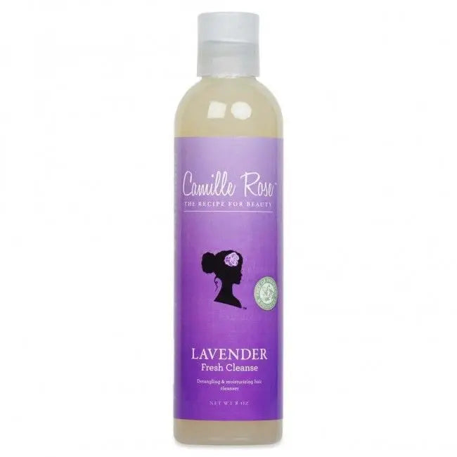 CAMILLE  ROSE -Shampooing nettoyant frais à la lavande , nutrition avancée pour tous types de cheveux                250 ml Camille Rose