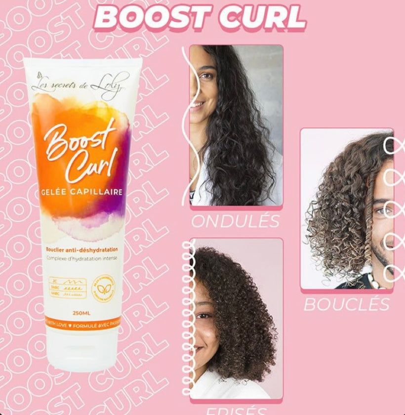 LES  SECRETS DE LOLY -Gelée Capillaire Boost Kurl -93/100 Note Yuka🥕250 ML