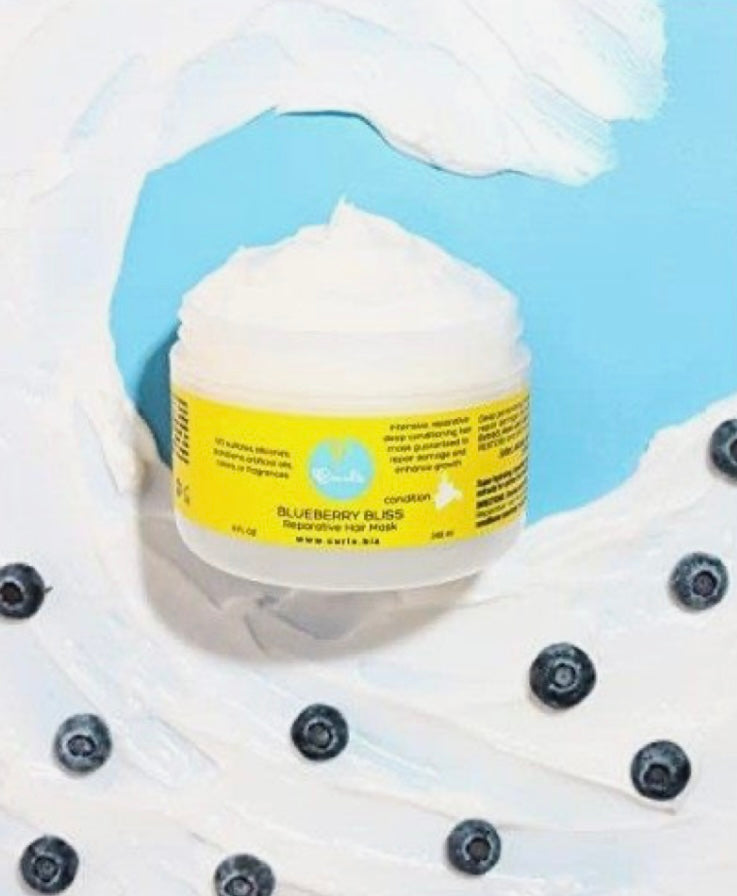 Reparative Haarmaske Blueberry Bliss – Locken