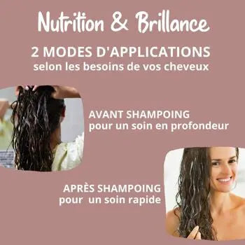 PROPOLIA-Masque cheveux certifié Bio Karité, Miel & Huile d'avocat 79/100 Note Yuka🥕200ML Propolia