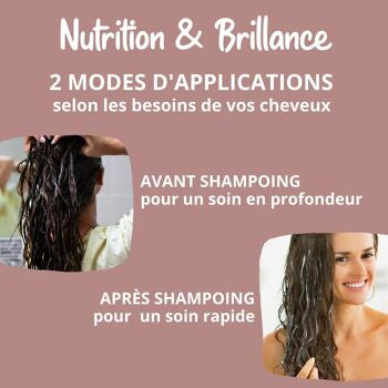 PROPOLIA-Masque cheveux certifié Bio Karité, Miel & Huile d'avocat 79/100 Note Yuka🥕200ML