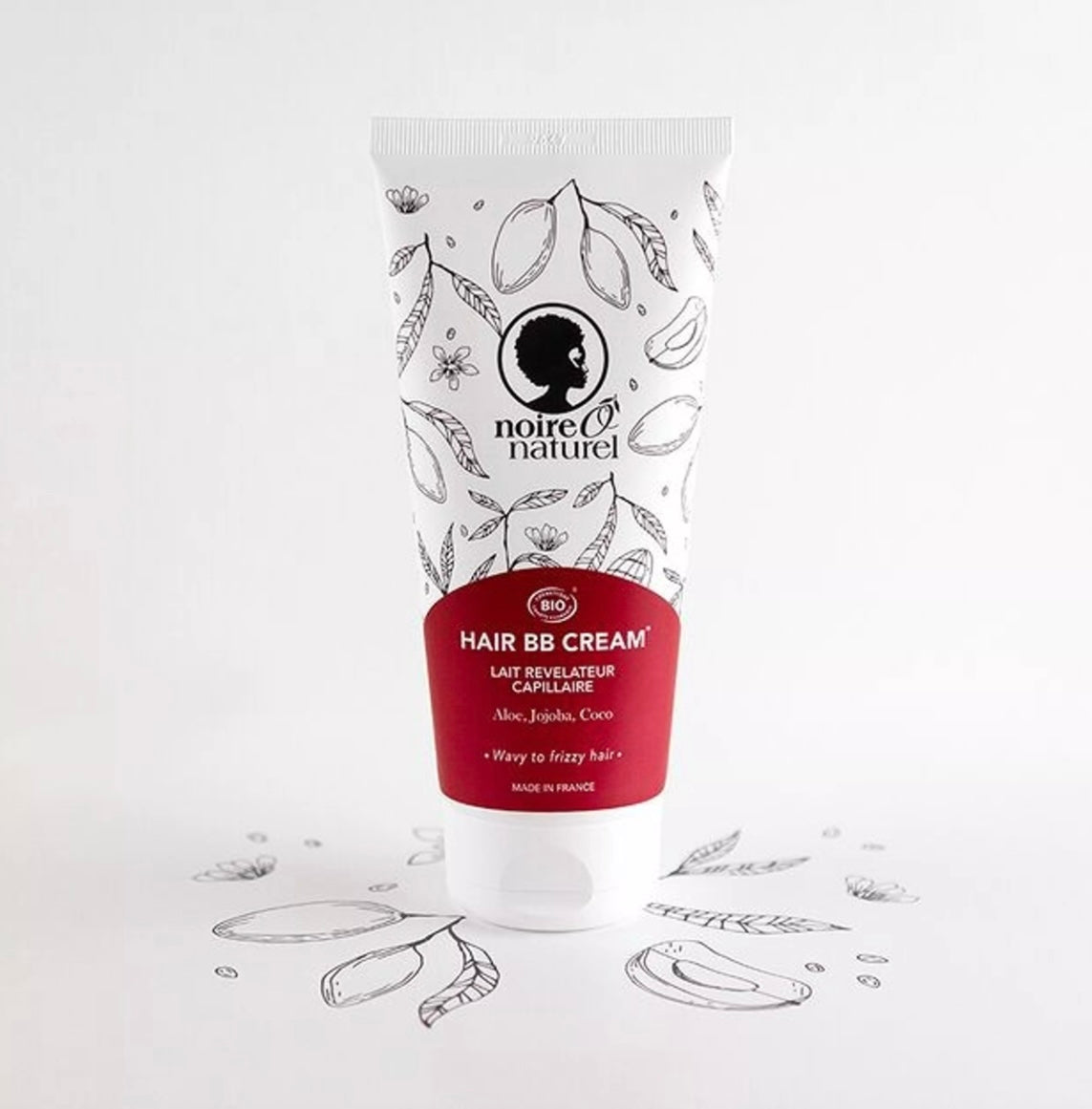 NOIR Ô NATUREL -Lait Capillaire BIO Multifonctions HAIR BB CREAM -72/100 Note Yuka🥕