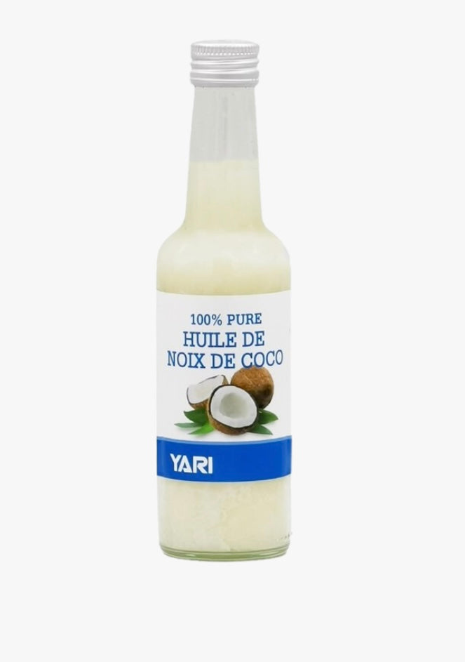YARI-Huile de noix de Coco 100%Pure  100/100 Note Yuka🥕250 ML