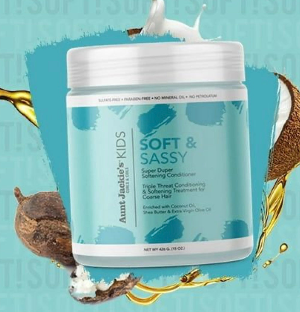 Aunt Jackie's Soft &amp; Sassy Kids Softening Conditioner