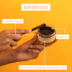 CIRE ET EDGE CONTROL                    Fixe et hydrate les baby hair. 100ML.