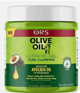 ORS-ULTRA HD GEL Curl clumping Olive,avocat &kératine