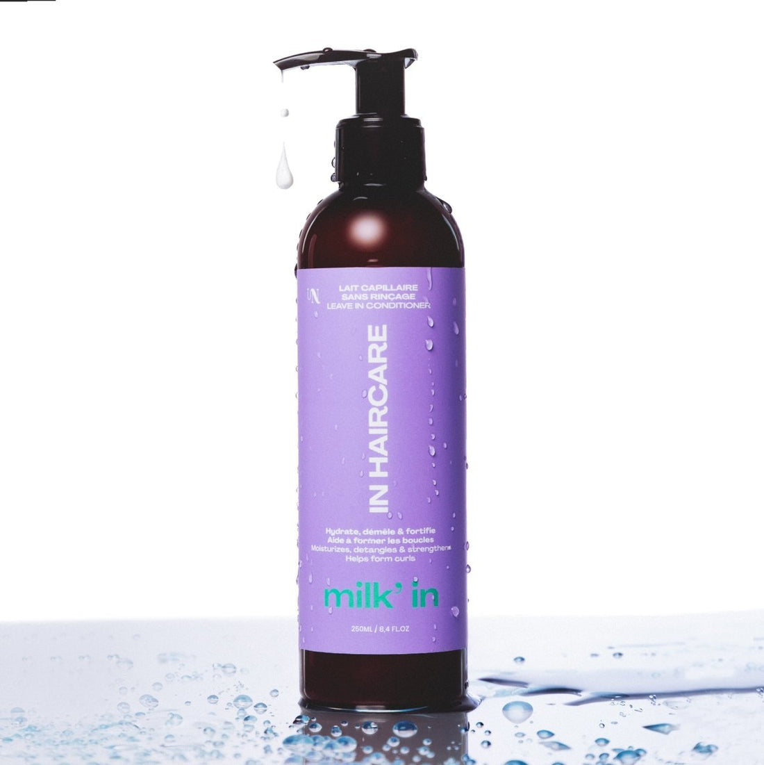 INHAIRCARE -Leave-in : Milk’ In- définit les boucles, hydrate et fortifie - 250ML