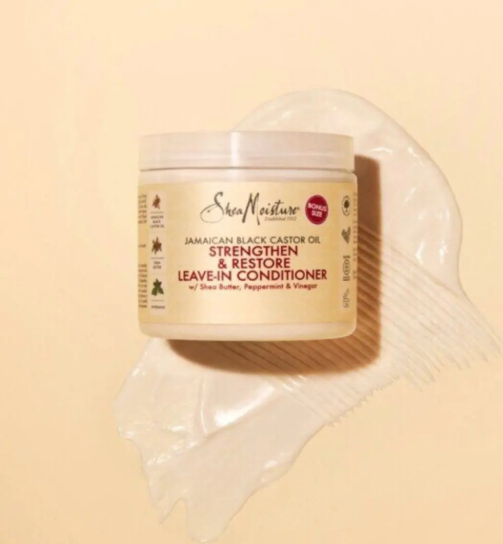 SHEA MOISTURE -Leave-in Jamaican Black Castor Oil 454g Shea Moisture