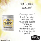 WAAM COSMETICS -Soin Capillaire Nourrissant BIO (3-en-1) 100/100 Note Yuka🥕