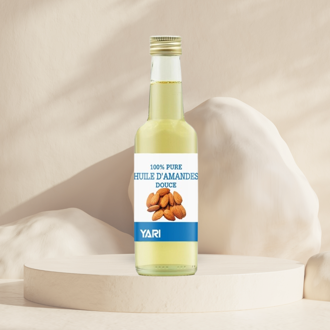 YARI-Huile d'Amande Douce 100% Naturelle 100/100 Note Yuka 🥕250ML