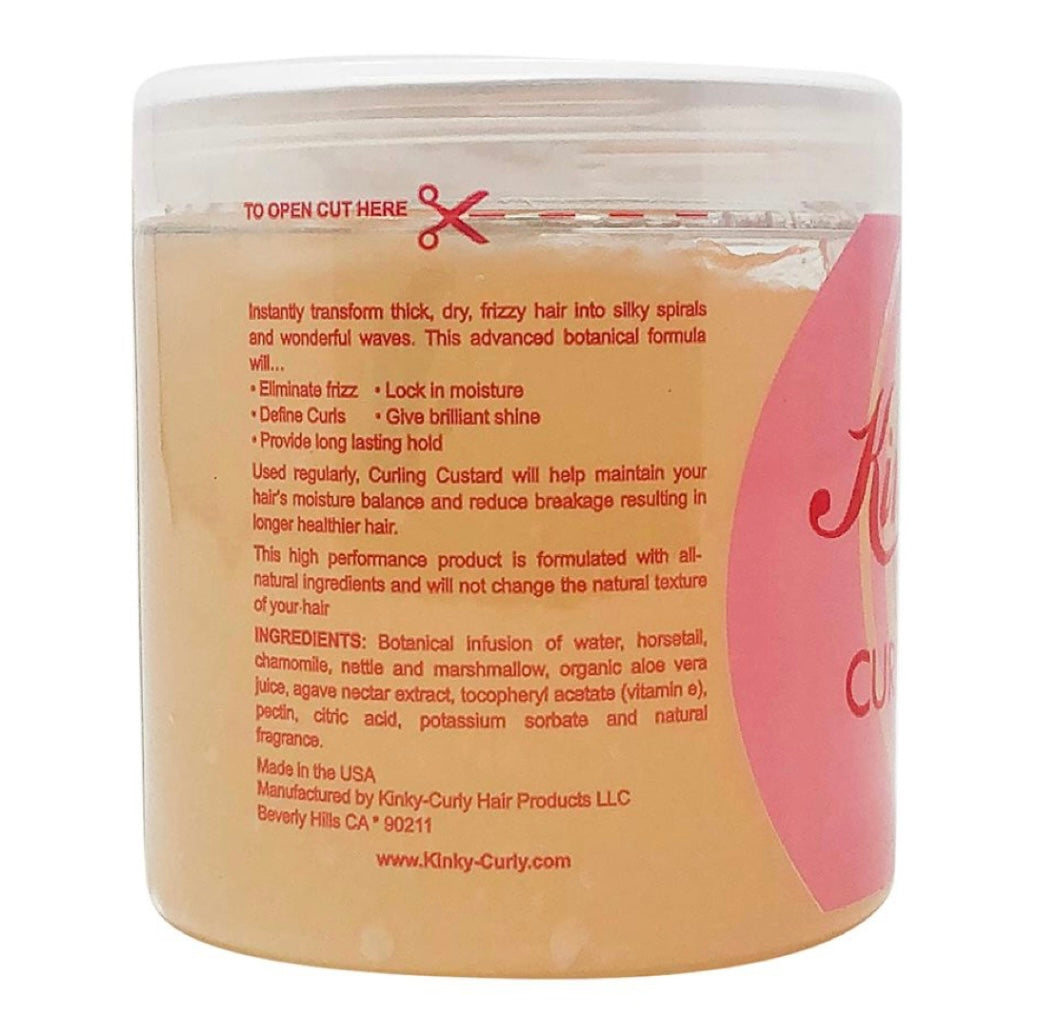 Custard Curling Styling Gel - Kinky Curly