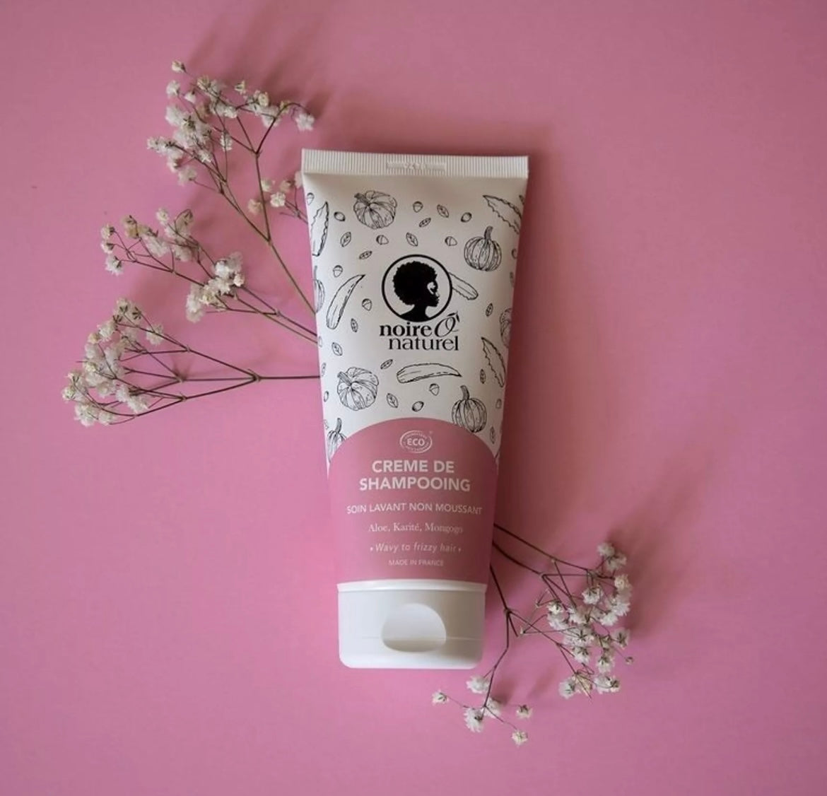 Soin Lavant BIO Non Moussant Co Wash No Poo CRÈME DE SHAMPOOING - Noire Ô naturel