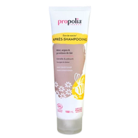 PROPOLIA- Après-shampoing certifié Bio Miel, Argan & Protéines de blé 93/100 Note Yuka🥕150ML