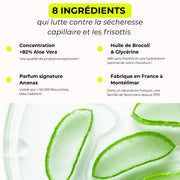 LA BOUCLETTE Gelée Coiffante.   Hydrate et fixe les boucles Aloe Vera , huile de brocoli et ananas