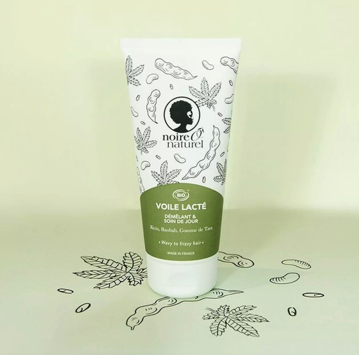 VOILE LACTE - Démêlant et Soin capillaire de jour sans rinçage - Noire Ô naturel