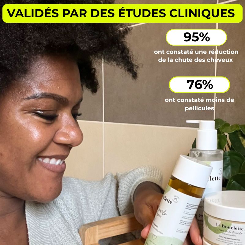 LA BOUCLETTE -Sérum Végétal-Croissance & fortification 100%d’ingrédients naturels Fabriqués en France100/100 note Yuka🥕200ML