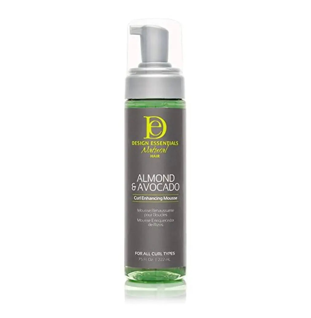 DESIGN ESSENTIALS-Almond & Avocado Curl Enhancing Mousse -  10oz -288 ML Design Essentials