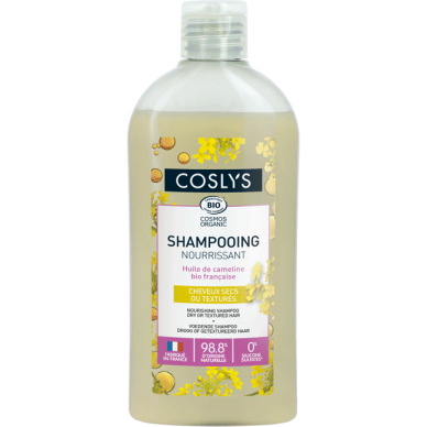 COSLYS -SHAMPOOING NOURRISSANT Enrichi en huile de cameline bio française
Idéal pour les cheveux secs ou texturés
Révèle les boucles
Parfum léger et fleuri
Sans silicone  72/100 Note Yuka🥕250ML