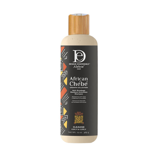 Design Essentials African chébé Shampoing anti-casse à retention d’hydratation -365ML