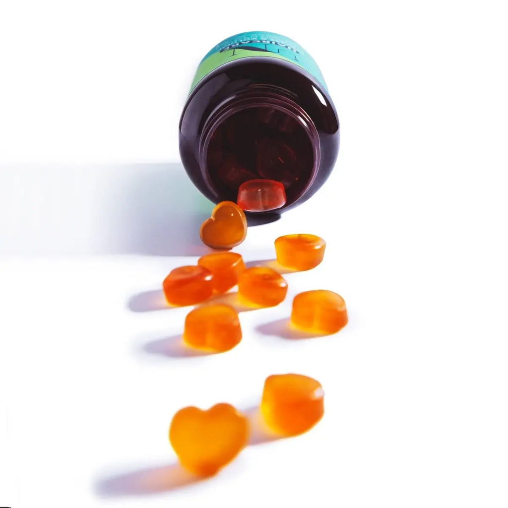 Cure pousse de cheveux-Notre cure de 60 gummies goût pomme, naturelles et réduites en sucres