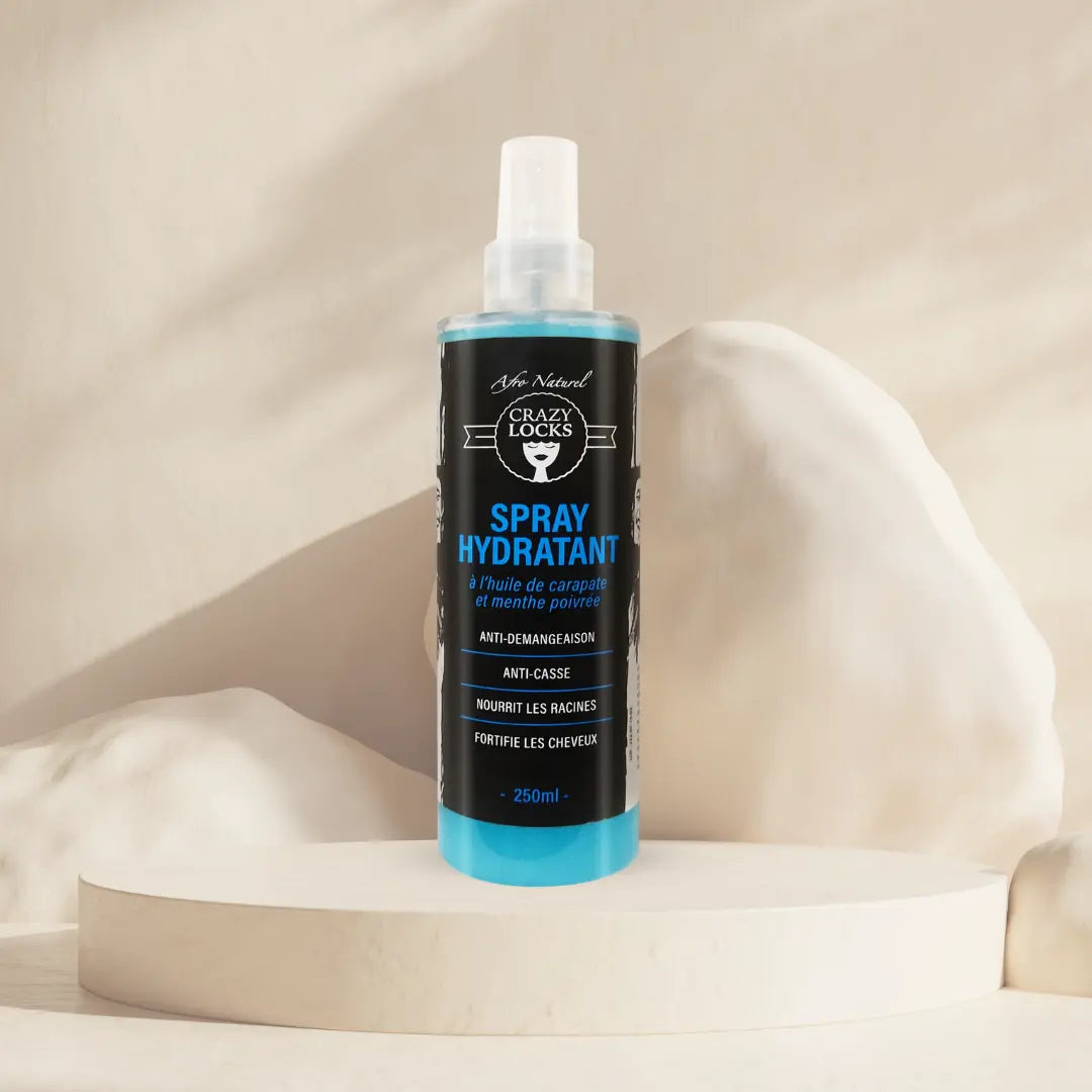 CRAZY POUSS- Afro Naturel Spray Hydratant Menthe Poivrée Afro Naturel