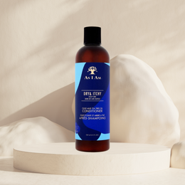 AS I AM-Après-Shampoing Anti-pelliculaire Dry & Itchy -                   Olive & tea tree oil 355ML